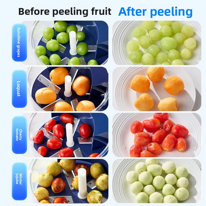 Automatic Fruit Peeler Intelligent Peeler Portable Wireless Grape/Tomato/Garlic Peeler Home Kitchen Artifact Gadgets for Tools