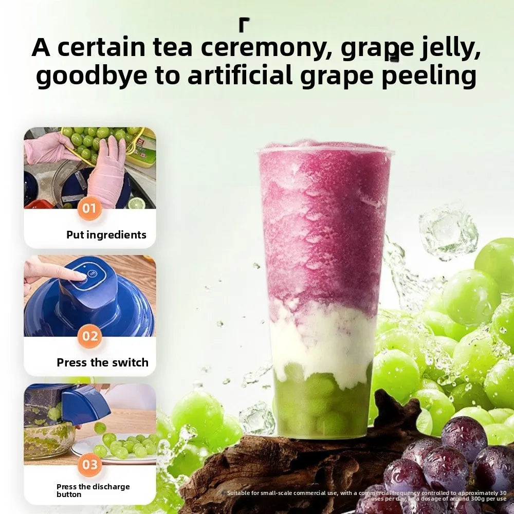 Automatic Fruit Peeler Intelligent Peeler Portable Wireless Grape/Tomato/Garlic Peeler Home Kitchen Artifact Gadgets for Tools